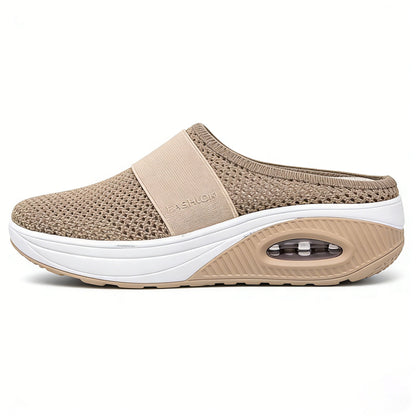 NEW Diabetic Air-Cushion Slip-On Walking Shoes, Orthopedic Diabetic Slippers, with Arch-Support for Women