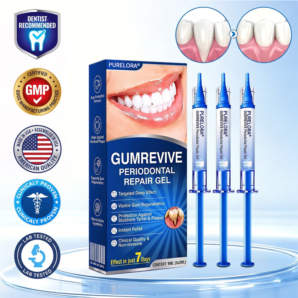 🇺🇸🏅🦷🛡️Purelora® GumRevive Periodontal Repair Gel