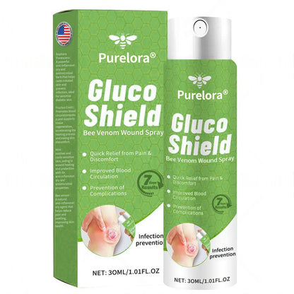 Purelora® GlucoShield Bee Venom Wound Spray 🎉Special limited-time discount