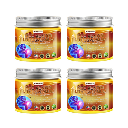 🐝Purelora® Bee Venom & Lithospermum Comfort Cream When Walking, Standing or Sleeping Hurts — Daily Pain Relief & Bone Comfort for Older Adults