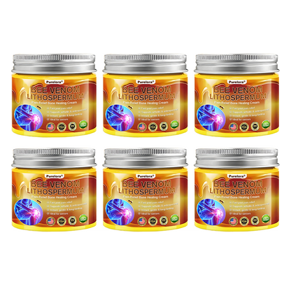 🐝Purelora® Bee Venom & Lithospermum Comfort Cream When Walking, Standing or Sleeping Hurts — Daily Pain Relief & Bone Comfort for Older Adults