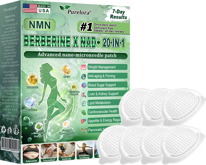 Online Pharmacy | 𝐏𝐮𝐫𝐞𝐥𝐨𝐫𝐚® 𝐍𝐌𝐍 𝐁𝐄𝐑𝐁𝐄𝐑𝐈𝐍𝐄 𝐱 𝐍𝐀𝐃 𝟐𝟎-𝐢𝐧-𝟏 𝐀𝐝𝐯𝐚𝐧𝐜𝐞𝐝 𝐍𝐚𝐧𝐨 𝐌𝐢𝐜𝐫𝐨𝐧𝐞𝐞𝐝𝐥𝐞 𝐏𝐚𝐭𝐜𝐡  (Just once daily, visible changes in 7 days) ✅ Supports weight management, loose skin, diabetes care, sleep apnea, joint comfort, and more