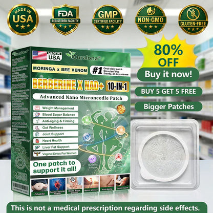 🔥𝐎𝐟𝐟𝐢𝐜𝐢𝐚𝐥 𝐔𝐒 𝐒𝐭𝐨𝐫𝐞 🇺🇸  | 🧑‍⚕️🩺🎈 Curalona® Moringa · Berberine × NAD+ 𝟏𝟎-𝐢𝐧-𝟏 𝐀𝐝𝐯𝐚𝐧𝐜𝐞𝐝 𝐍𝐚𝐧𝐨 𝐌𝐢𝐜𝐫𝐨𝐧𝐞𝐞𝐝𝐥𝐞 𝐏𝐚𝐭𝐜𝐡 — 𝐎𝐧𝐜𝐞 𝐃𝐚𝐢𝐥𝐲, 𝐕𝐢𝐬𝐢𝐛𝐥𝐞 𝐑𝐞𝐬𝐮𝐥𝐭𝐬 𝐢𝐧 𝟕 𝐃𝐚𝐲𝐬