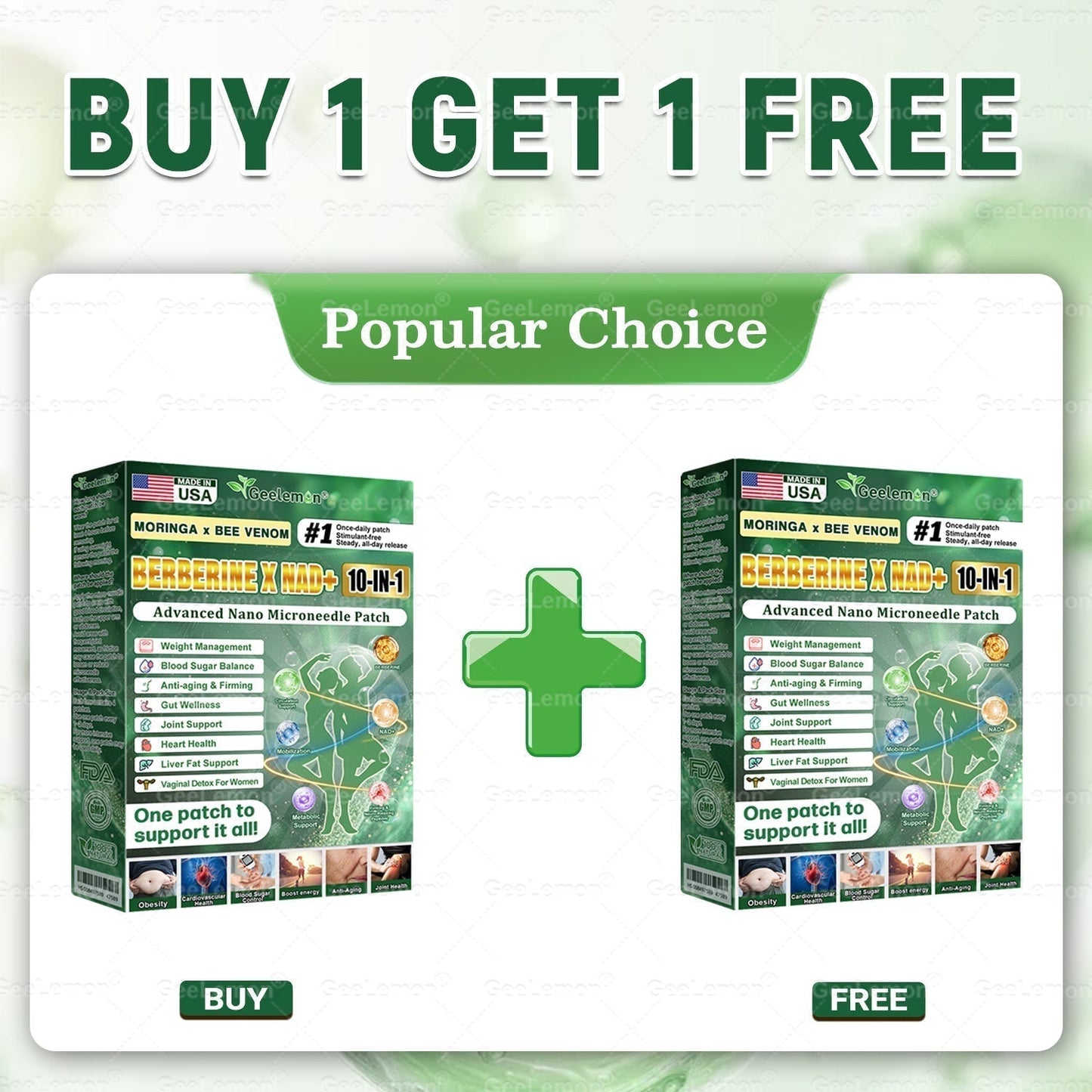 𝐎𝐟𝐟𝐢𝐜𝐢𝐚𝐥 𝐔𝐒 𝐒𝐭𝐨𝐫𝐞 🇺🇸  | 🧑‍⚕️🩺🎈 𝐆𝐞𝐞𝐋𝐞𝐦𝐨𝐧® Moringa · Berberine × NAD+ 𝟏𝟎-𝐢𝐧-𝟏 𝐀𝐝𝐯𝐚𝐧𝐜𝐞𝐝 𝐍𝐚𝐧𝐨 𝐌𝐢𝐜𝐫𝐨𝐧𝐞𝐞𝐝𝐥𝐞 𝐏𝐚𝐭𝐜𝐡 — 𝐎𝐧𝐜𝐞 𝐃𝐚𝐢𝐥𝐲, 𝐕𝐢𝐬𝐢𝐛𝐥𝐞 𝐑𝐞𝐬𝐮𝐥𝐭𝐬 𝐢𝐧 𝟕 𝐃𝐚𝐲𝐬