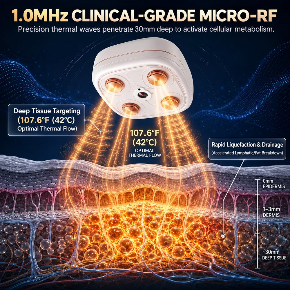 Mresio® Micro-RF Body Contouring & Lymphatic Drainage Device 🌹🌹