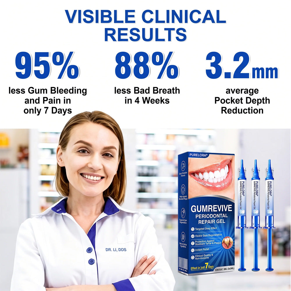 🇺🇸🏅🦷🛡️Purelora® GumRevive Periodontal Repair Gel