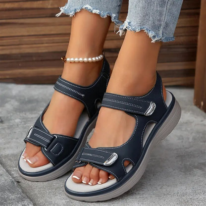 ✨ 𝐋𝐄𝐓𝐙𝐓𝐄𝐑 𝐓𝐀𝐆: 𝟖𝟎 % 𝐑𝐀𝐁𝐀𝐓𝐓🏆 Orthopädische Komfort-Sandalen für Damen – Leicht & Rutschfest