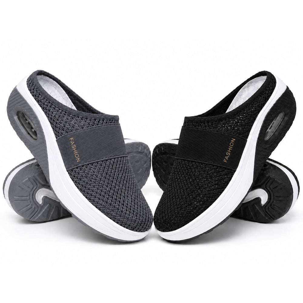 NEW Diabetic Air-Cushion Slip-On Walking Shoes, Orthopedic Diabetic Slippers, with Arch-Support for Women
