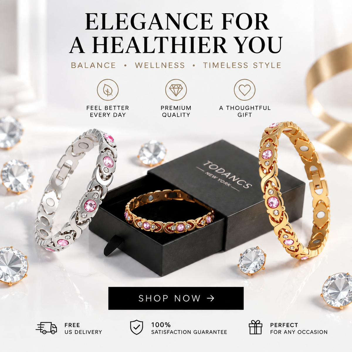 🔥LAST DAY SALE-80% OFF🔥 – Germanium Lymphvity Detox Bracelet