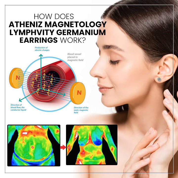 (🔥 LAST DAY SALE-80% OFF) 💎𝐂𝐙𝐓𝐈𝐂𝐋𝐄® Histone Magnetology Lymphvity Germanium Earrings