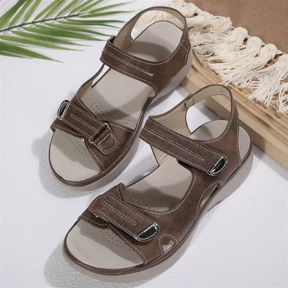 ✨ 𝐋𝐄𝐓𝐙𝐓𝐄𝐑 𝐓𝐀𝐆: 𝟖𝟎 % 𝐑𝐀𝐁𝐀𝐓𝐓🏆 Orthopädische Komfort-Sandalen für Damen – Leicht & Rutschfest